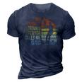 My Favorite Tennis Player Calls Me Dad Daddy Gifts 3D Print Casual Tshirt Navy Blue