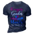 Pink Or Blue Uncle Loves You Keeper Gender Reveal Baby 3D Print Casual Tshirt Navy Blue