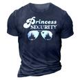 Princess Security Perfect Gifts For Dad Or Boyfriend 3D Print Casual Tshirt Navy Blue