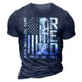 Red Remember Everyone Deployed Friday Us Military Veterans 3D Print Casual Tshirt Navy Blue