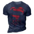 Super Boyfriend Superhero T Gift Mother Father Day 3D Print Casual Tshirt Navy Blue