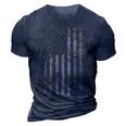 Usa Camouflage Flag For Men Fathers Day Gift Camo Flag 3D Print Casual Tshirt Navy Blue