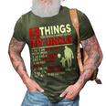 5 Things You Should Know About My Uncle Happy Fathers Day 3D Print Casual Tshirt Army Green
