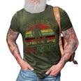Blessed To Be Called Dad And Grumps Vintage Fathers Day 3D Print Casual Tshirt Army Green