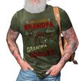 Car Bike Motorcycle Lover I Am A Cool Biker Grandpa 3D Print Casual Tshirt Army Green