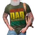Cardiac Sonographer Dad Like A Regular Dad But Cooler Gift For Mens 3D Print Casual Tshirt Army Green