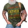Cat Lover Dad Quote Funny Kitty Father Kitten Fathers Day 3D Print Casual Tshirt Army Green