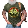 Classic Retro Vintage Aged Look Cool Mechanic Engineer 3D Print Casual Tshirt Army Green