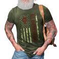 Fathers Day | All American Patriot Usa Dad | 4Th Of July 3D Print Casual Tshirt Army Green