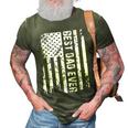 Funny Fathers Day Best Dad Ever Gift From Daughter Son Wife 3D Print Casual Tshirt Army Green