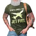 Funny Pilot Airline Mechanic Jet Engineer Gift 3D Print Casual Tshirt Army Green