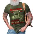 I Am A Biker Grandpa Cool Motorbike Chopper Gift Gift For Mens 3D Print Casual Tshirt Army Green