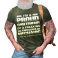 Im A Proud Girlfriend Of An Awesome Mechanic 3D Print Casual Tshirt Army Green