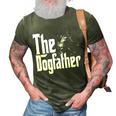Malinois Belga Dog Dad Dogfather Dogs Daddy Father 3D Print Casual Tshirt Army Green