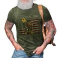 Memorial Day Remember The Fallen Military Usa Flag Vintage 3D Print Casual Tshirt Army Green