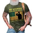 My Stepson Has Your Back Proud Army Stepdad Father Gifts Gift For Mens 3D Print Casual Tshirt Army Green