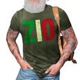 New Uncle Gift T Italian Zio Italian American Uncles 3D Print Casual Tshirt Army Green
