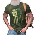 Promoted To Daddy 2024 Us American Flag For New Dad To Be Gift For Mens 3D Print Casual Tshirt Army Green
