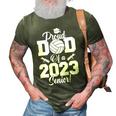 Proud Dad Of A Volleyball Senior 2023 Volleyball Dad 3D Print Casual Tshirt Army Green