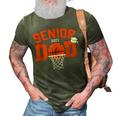 Senior Dad 2023 Basketball Class Of 2023 Graduate Mens Boys 3D Print Casual Tshirt Army Green