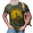 Sorry Cant Talk Funny Fishing Dad Mens Fish Bass Fishing 3D Print Casual Tshirt Army Green
