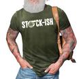 Stockish Awesome Mechanic Lover 3D Print Casual Tshirt Army Green