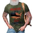 Submariner Submarines Veteran Proud Dad Of A Navy Submariner Gift For Mens 3D Print Casual Tshirt Army Green