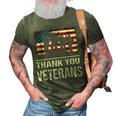 Thank You Military Veterans Veterans Day 3D Print Casual Tshirt Army Green