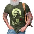 The Dogfather Pitbull Pitbull Dog Dad Best Dog Daddy Ever Gift For Mens 3D Print Casual Tshirt Army Green