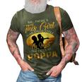 Theres This Girl Stole My Heart She Call Me Poppa Gift For Mens 3D Print Casual Tshirt Army Green
