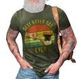 Vintage Best Boxer Dog Dad Ever Fist Bump Funny Boxer Lover Gift For Mens 3D Print Casual Tshirt Army Green