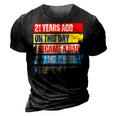 21St Birthday Son Daughter Dad Father 21 Years Needs A Beer Gift For Mens 3D Print Casual Tshirt Vintage Black
