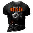 Being A Dad Is An Honor Being A G Pop Is Priceless 3D Print Casual Tshirt Vintage Black