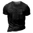 Best Cluckin Dad Ever Chicken Farm Farming Poultry Farmer Gift For Mens 3D Print Casual Tshirt Vintage Black