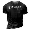Dad Est 2017 New Daddy Father After Wedding & Baby Gift For Mens 3D Print Casual Tshirt Vintage Black