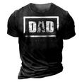 Dad The Best Ever Basketball Gift For Mens 3D Print Casual Tshirt Vintage Black