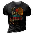 Dad The Man The Myth The Tennis Legend Fathers Day For Dad 3D Print Casual Tshirt Vintage Black