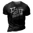 Faith - Forwarding All Issues To Heaven - Christian Saying  3D Print Casual Tshirt Vintage Black