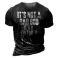 Fathers Day Its Not A Dad Bod Its A Father Figure Gift For Mens 3D Print Casual Tshirt Vintage Black