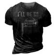 Funny Ill Be In My Office Garage Car Mechanic 3D Print Casual Tshirt Vintage Black