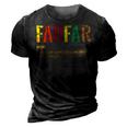 Grandpa Farfar Funny Definition Cool Retro Gift Gift For Mens 3D Print Casual Tshirt Vintage Black