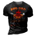Grill Bbq Dad The Man The Myth The Legend Gift For Mens 3D Print Casual Tshirt Vintage Black