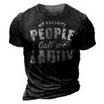 My Favorite People Call Me Zaddy Funny Cool Daddy Swag Dad Gift For Mens 3D Print Casual Tshirt Vintage Black