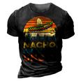 Nacho Average Uncle T Funny Uncle Gift Gift For Mens 3D Print Casual Tshirt Vintage Black