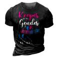 Pink Or Blue Uncle Loves You Keeper Gender Reveal Baby 3D Print Casual Tshirt Vintage Black