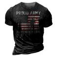 Proud Army National Guard Pawpaw Us Military Gift Gift For Mens 3D Print Casual Tshirt Vintage Black