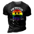 Proud Of You Free Dad Hugs Funny Gay Pride Ally Lgbt Gift For Mens 3D Print Casual Tshirt Vintage Black
