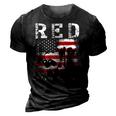 Red Friday Remember Everyone Deployed Usa Flag Army Military 3D Print Casual Tshirt Vintage Black