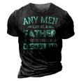 Retro It Takes A Badass Dad To Be A Mom Single Parent Father Gift For Mens 3D Print Casual Tshirt Vintage Black