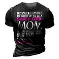 Super Cool Mom Of Hvac Mechanic T Funny Gift 3D Print Casual Tshirt Vintage Black